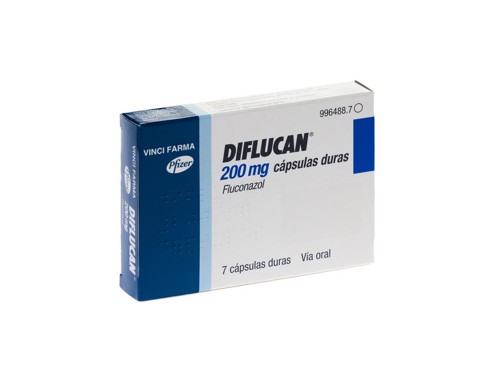 DIFLUCAN 200 mg CÁPSULAS DURAS