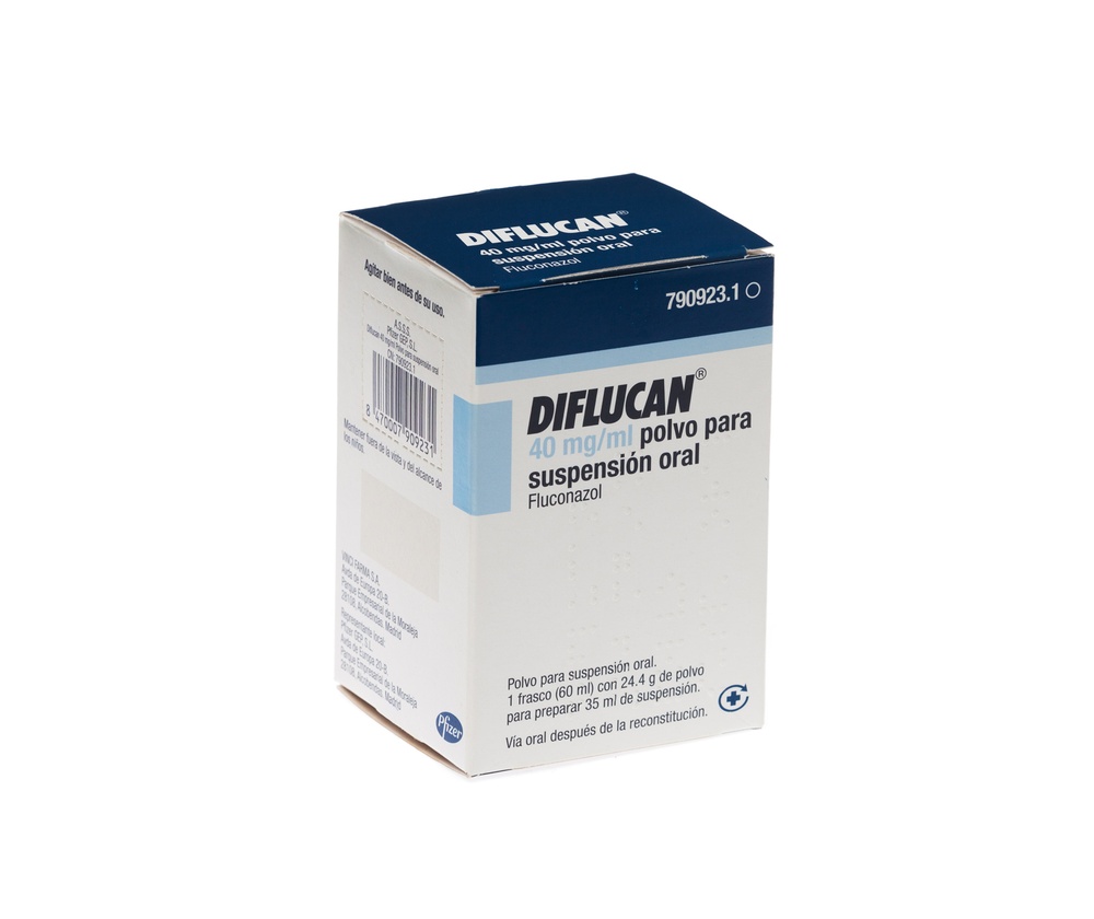 DIFLUCAN 40 mg/ml PÓ PARA SUSPENSÃO ORAL