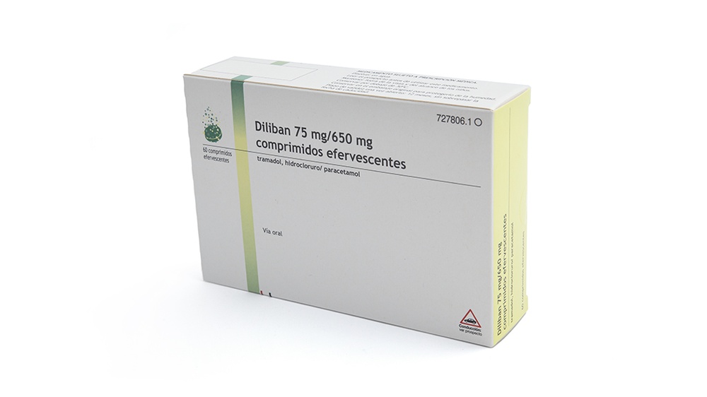 DILIBAN 75 MG/650 MG COMPRIMIDOS EFERVESCENTES