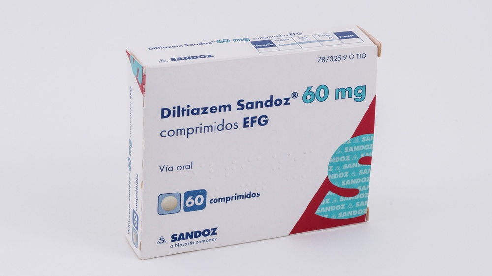 DILTIAZEM SANDOZ 60 mg COMPRIMIDOS