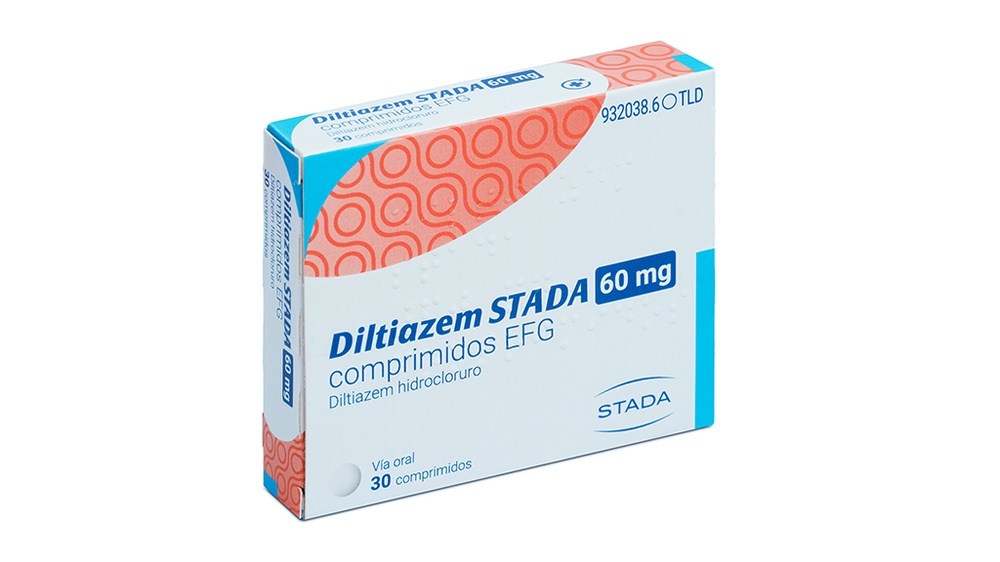 DILTIAZEM STADA 60 mg COMPRIMIDOS