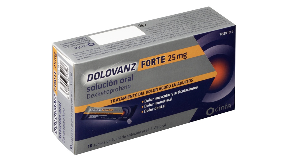 DOLOVANZ FORTE 25 mg SOLUÇÃO ORAL
