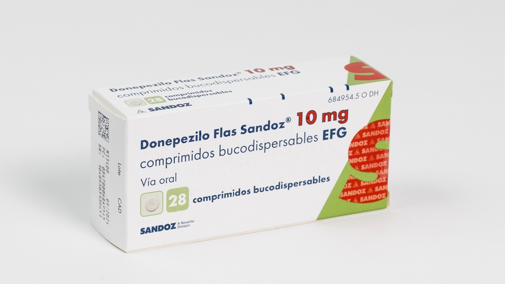 DONEPEZILO FLAS SANDOZ 10 mg COMPRIMIDOS ORODISPERSÍVEIS