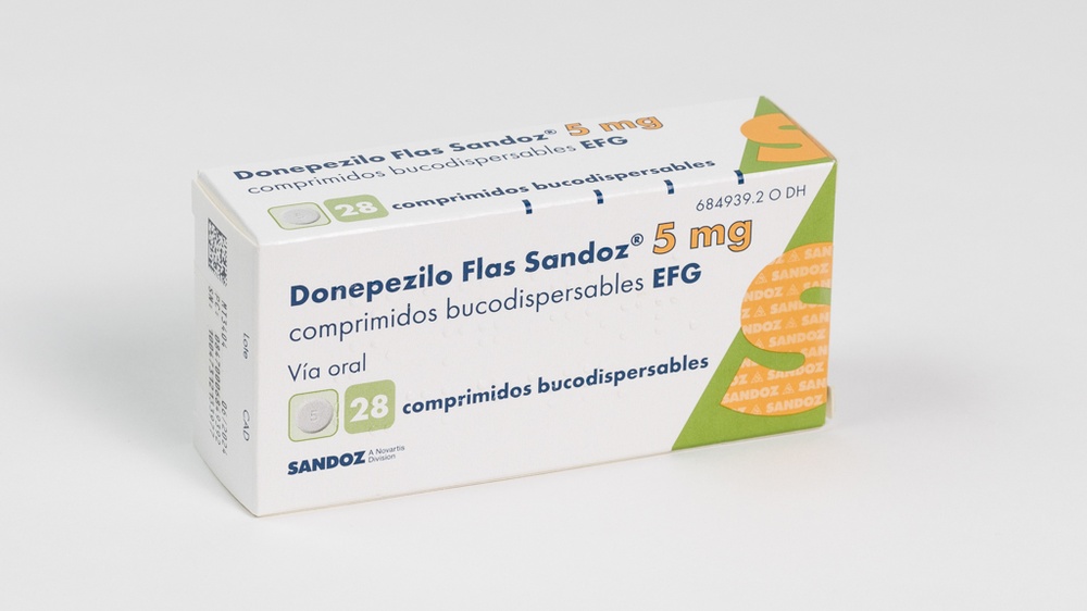 DONEPEZILO FLAS SANDOZ 5 mg COMPRIMIDOS ORODISPERSÍVEIS