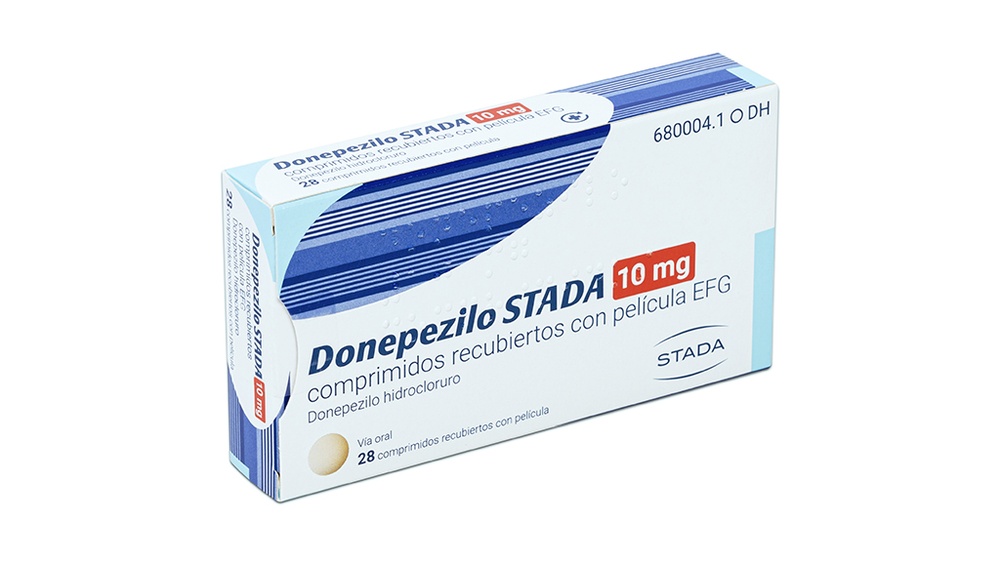 DONEPEZILO STADA 10 mg COMPRIMIDOS REVESTIDOS POR PELÍCULA