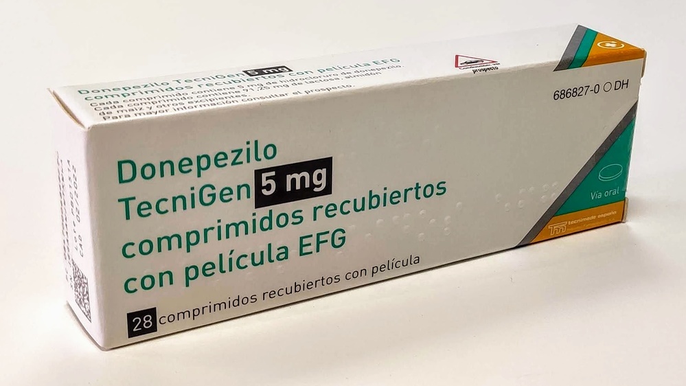 DONEPEZILO TECNIGEN 5 mg COMPRIMIDOS REVESTIDOS POR PELÍCULA