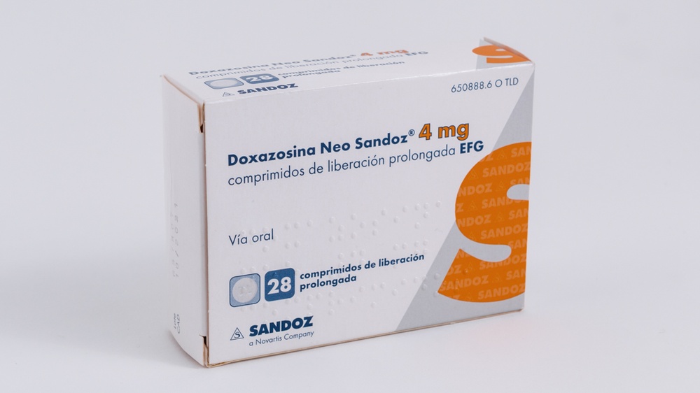 DOXAZOSINA NEO SANDOZ 4 mg COMPRIMIDOS DE LIBERTAÇÃO PROLONGADA