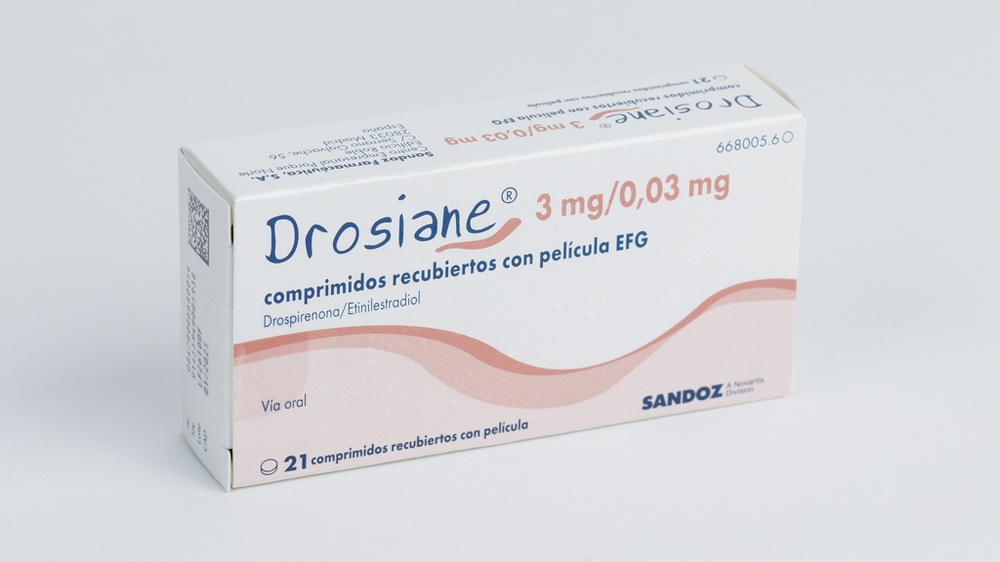 DROSIANE 3 mg/0,03 mg COMPRIMIDOS REVESTIDOS POR PELÍCULA