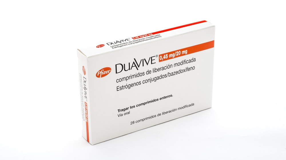 DUAVIVE 0,45 mg/20 mg COMPRIMIDOS DE LIBERTAÇÃO PROLONGADA