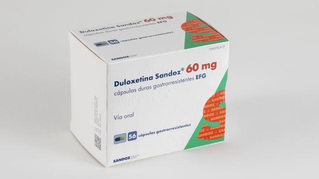 DULOXETINA SANDOZ 60 mg CÁPSULAS DURAS GASTRORRESISTENTES