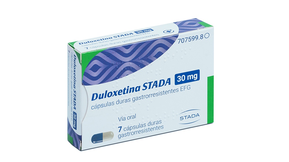 DULOXETINA STADA 30 mg CÁPSULAS DURAS GASTRO-RESISTENTES