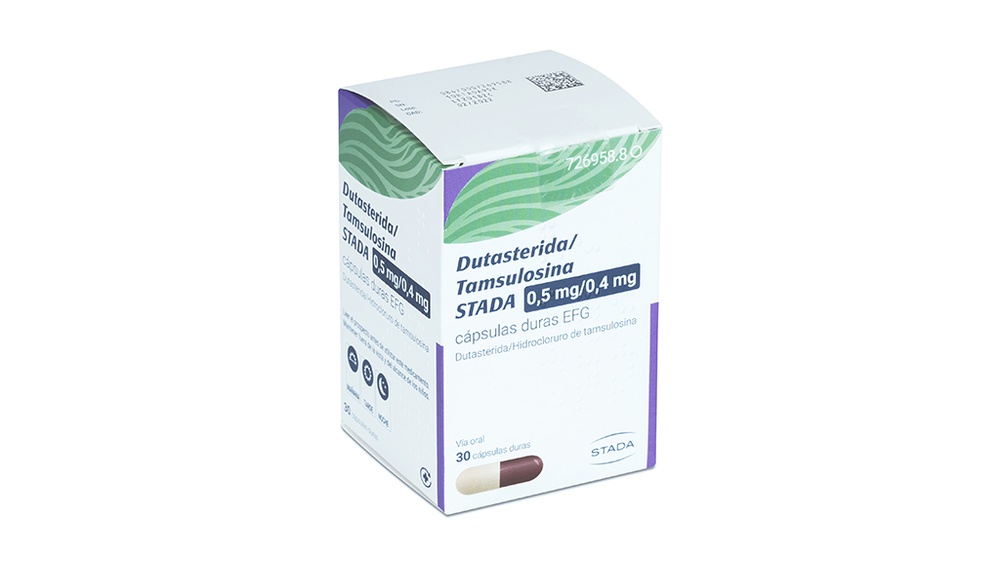 DUTASTERIDA/TAMSULOSINA STADA 0,5 mg/0,4 mg CÁPSULAS DURAS