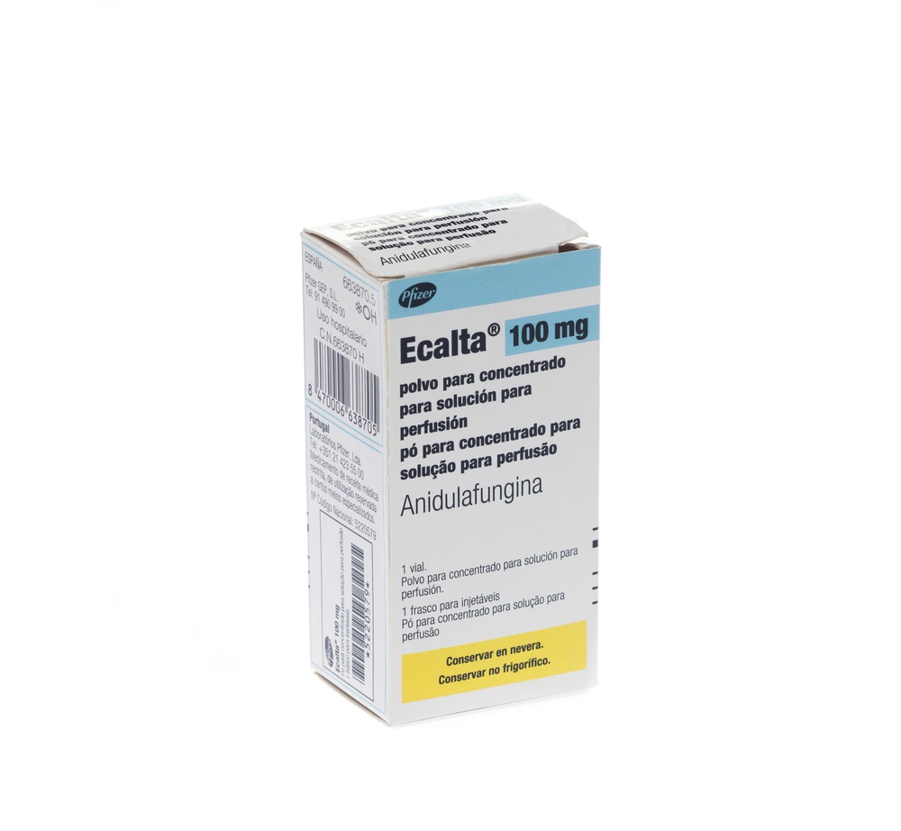 ECALTA 100 mg PÓ PARA CONCENTRADO PARA SOLUÇÃO PARA PERFUSÃO