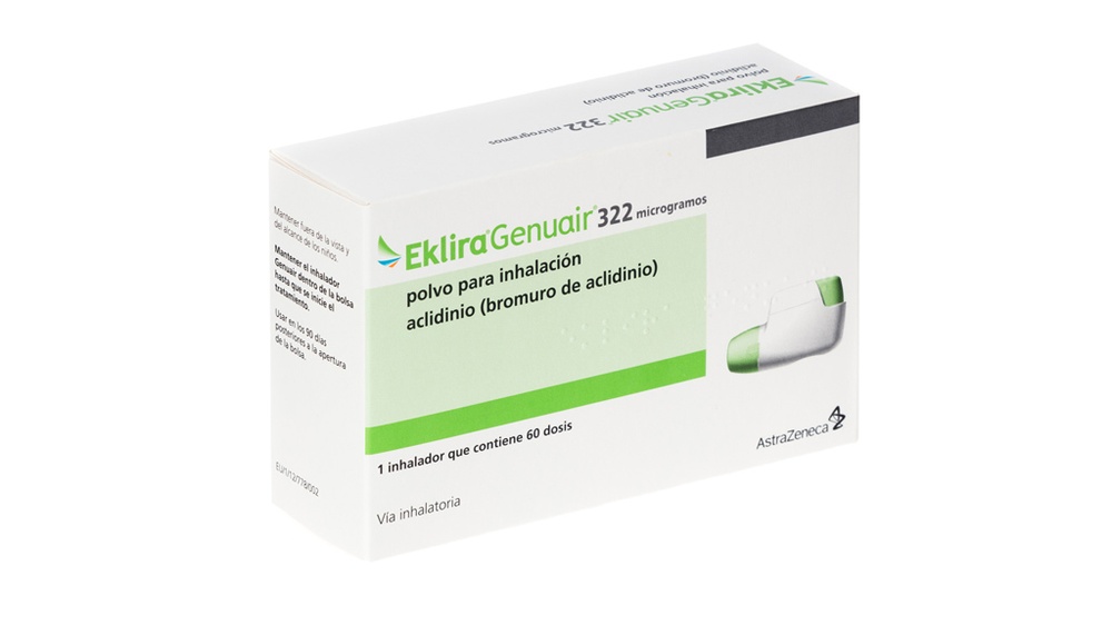 EKLIRA GENUAIR 322 microgramas pó para inalação