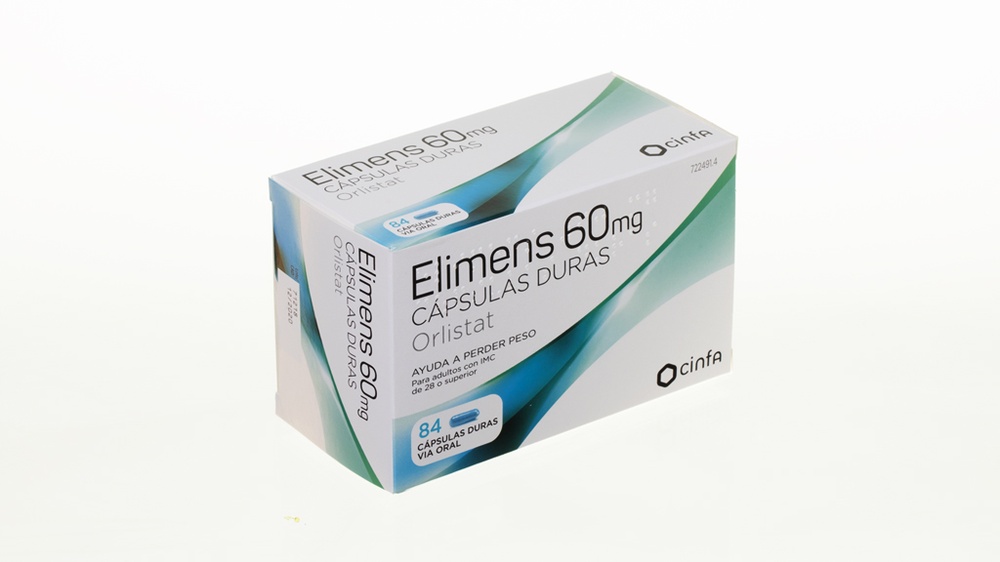 ELIMENS 60 mg CÁPSULAS DURAS