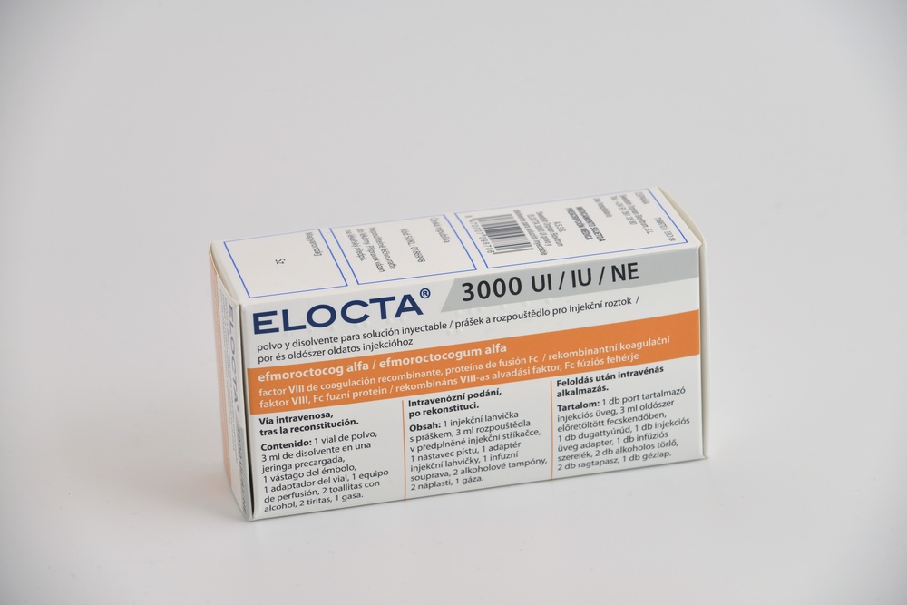 Elocta 3000 UI pó e solvente para solução injetável