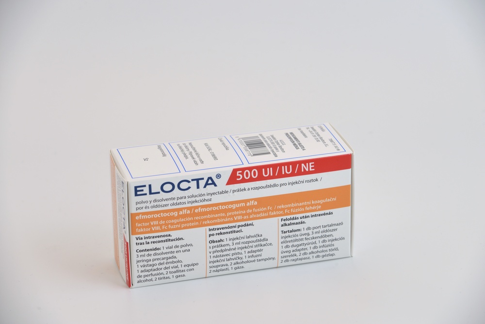 Elocta 500 UI pó e solvente para solução injetável