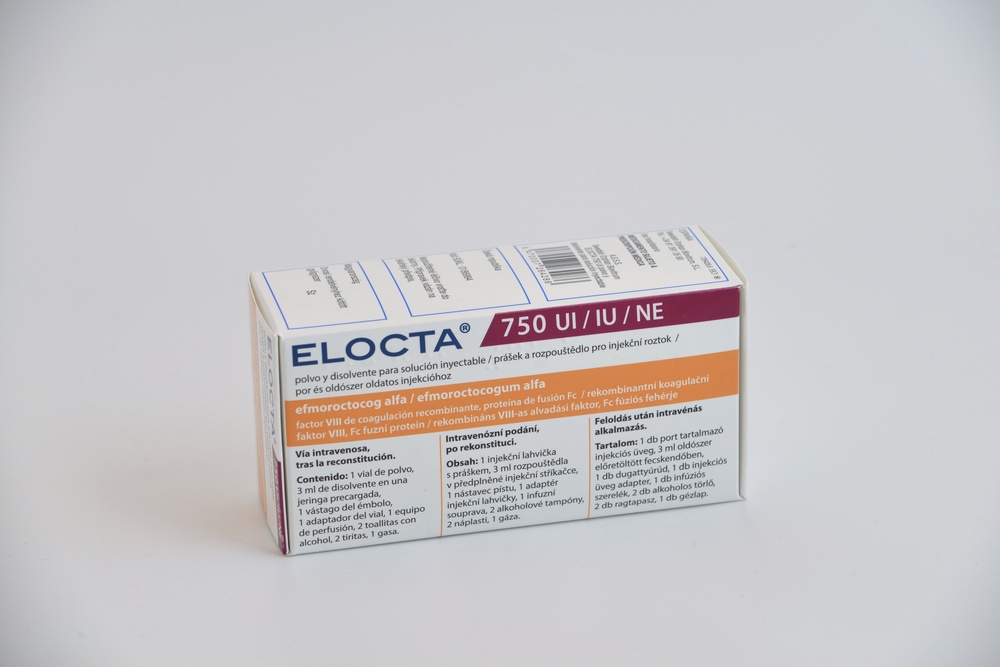 ELOCTA 750 UI PÓ E SOLVENTE PARA SOLUÇÃO INJETÁVEL