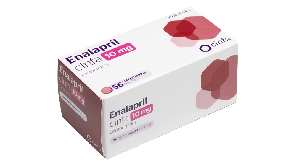 ENALAPRIL CINFA 10 mg COMPRIMIDOS