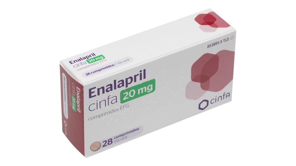 ENALAPRIL CINFA 20 mg COMPRIMIDOS