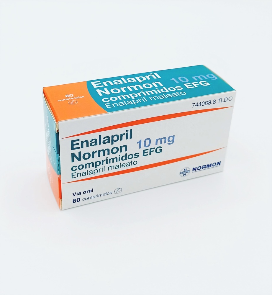 ENALAPRIL NORMON 10 mg COMPRIMIDOS
