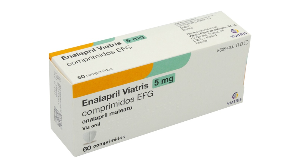 ENALAPRIL VIATRIS 5 mg COMPRIMIDOS
