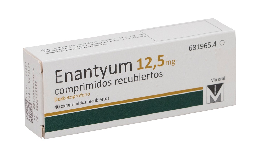 ENANTYUM 12,5 mg COMPRIMIDOS