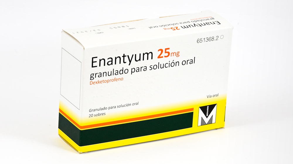 ENANTYUM 25 mg GRÂNULOS PARA SOLUÇÃO ORAL