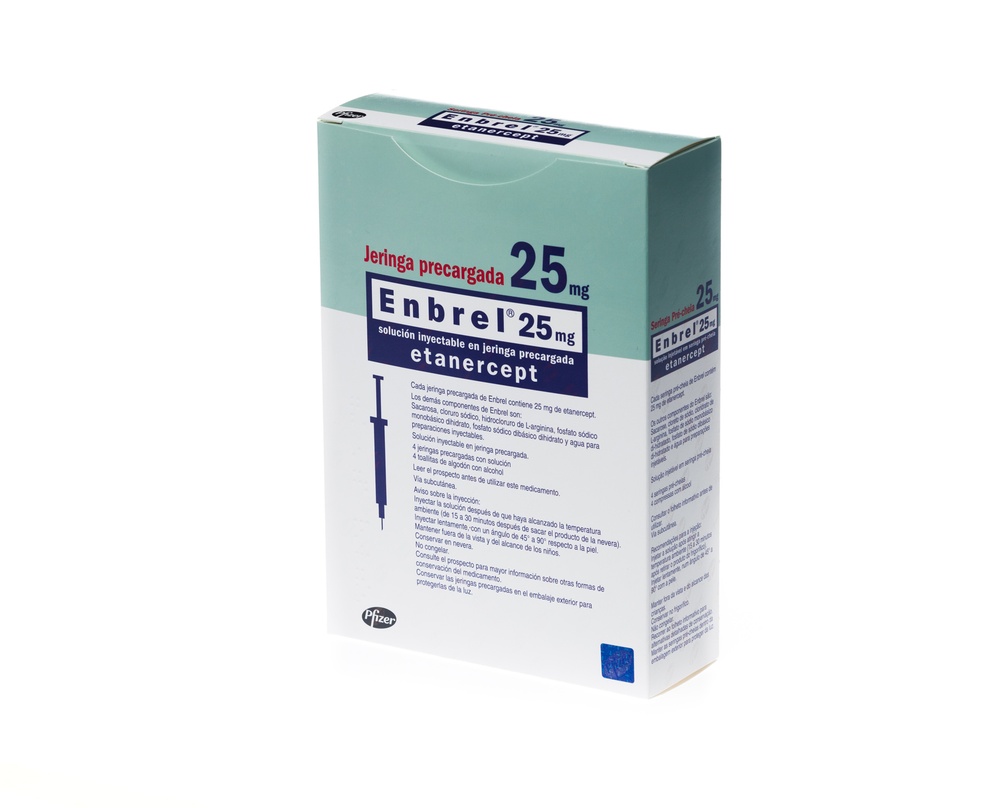 ENBREL 25 mg SOLUÇÃO INJETÁVEL EM SERINGAS PREENCHIDAS