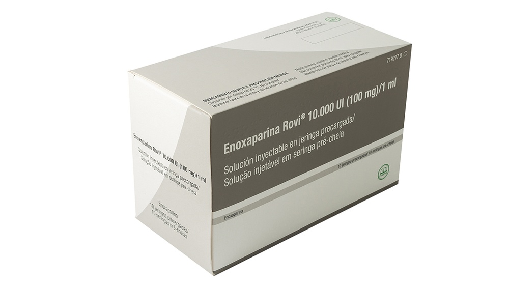 ENOXAPARINA ROVI 10.000 UI (100 mg)/1 mL Solução injetável em seringa pré-carregada