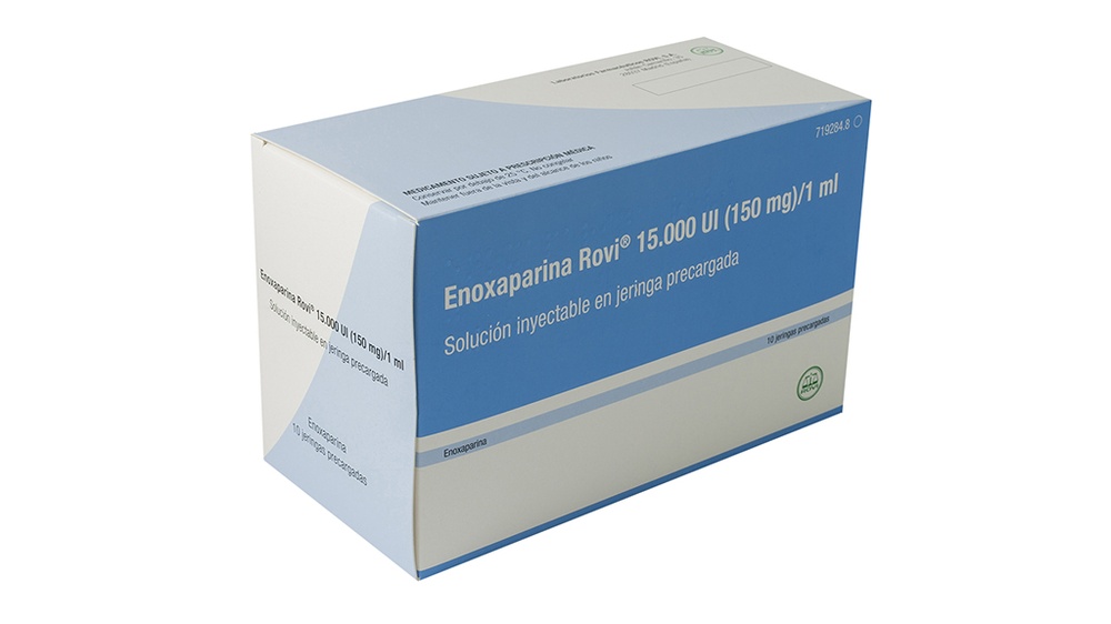 ENOXAPARINA ROVI 15.000 UI (150 mg)/1 mL Solução injetável em seringa pré-carregada