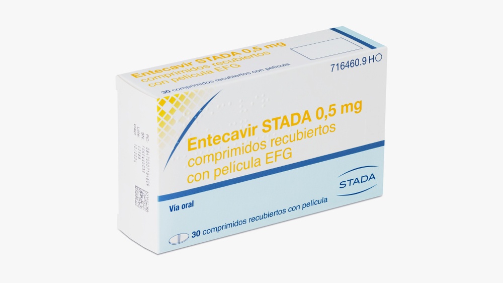 ENTECAVIR STADA 0,5 mg COMPRIMIDOS REVESTIDOS POR PELÍCULA