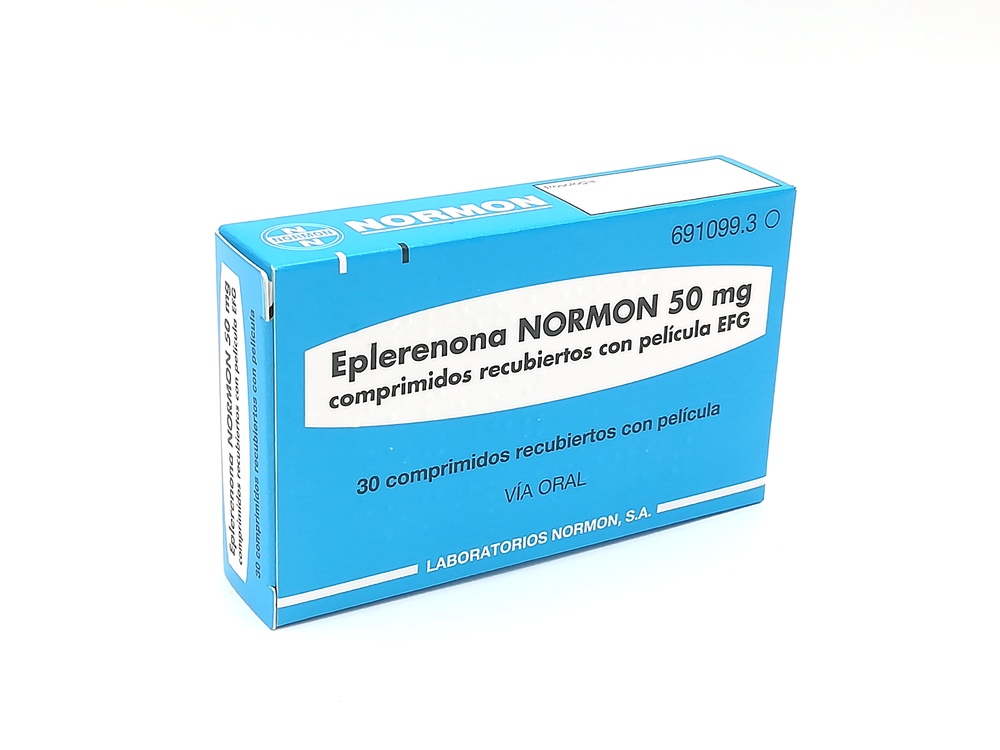 EPLERENONA NORMON 50 mg COMPRIMIDOS REVESTIDOS POR PELÍCULA
