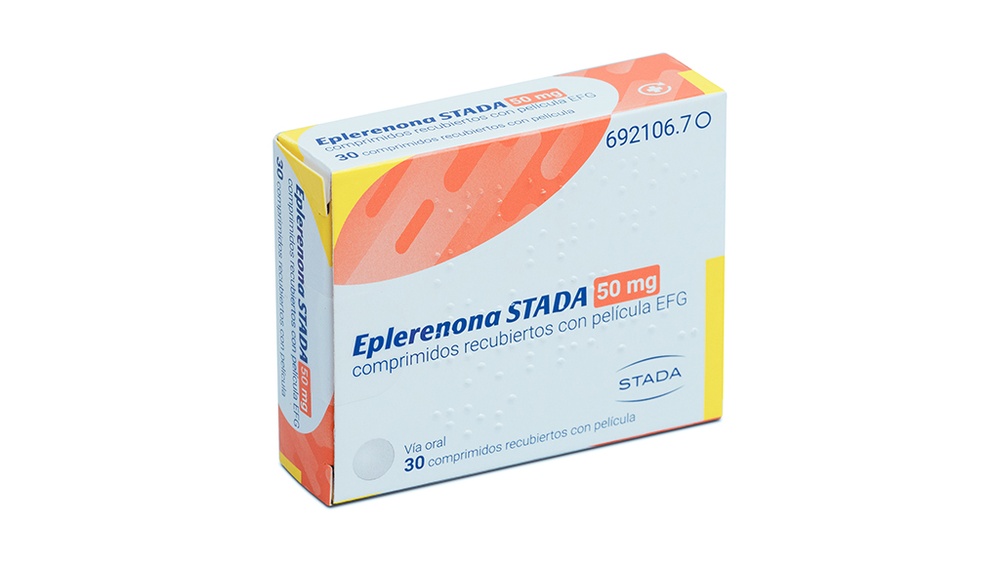 EPLERENONA STADA 50 mg COMPRIMIDOS REVESTIDOS POR PELÍCULA
