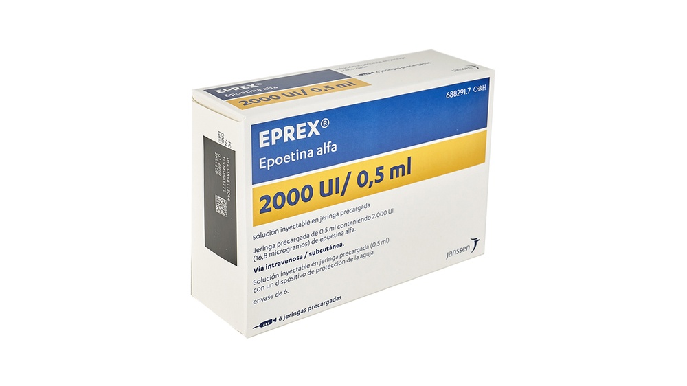 EPREX 2000 UI/0,5 ml SOLUÇÃO INJETÁVEL EM SERINGAS PREENCHIDAS