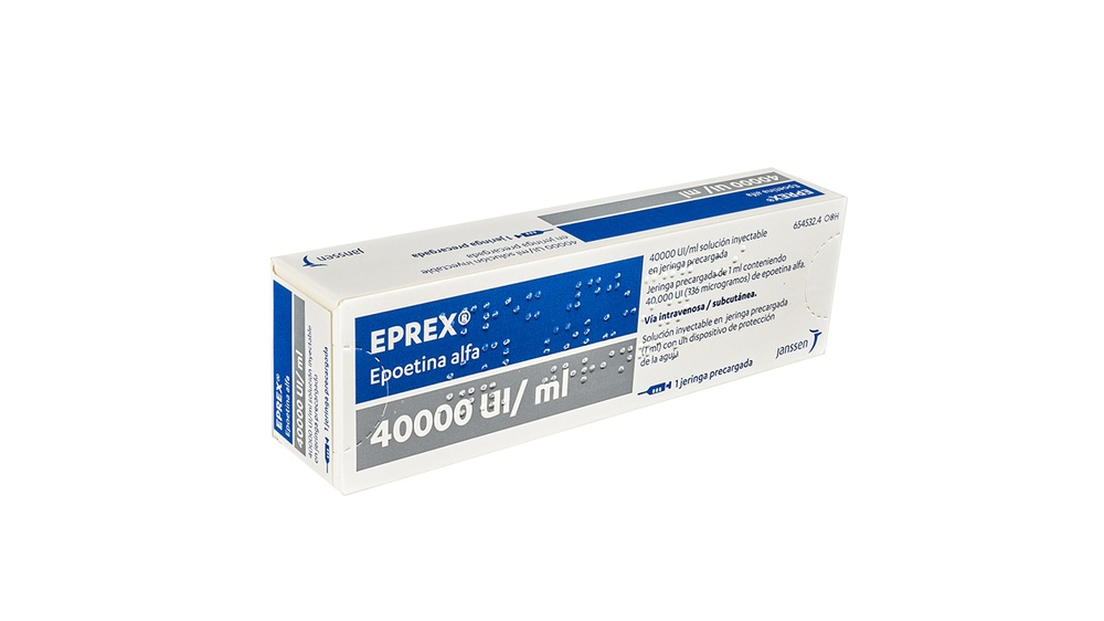 EPREX 40000 UI/ml SOLUÇÃO INJETÁVEL EM SERINGAS PREENCHIDAS