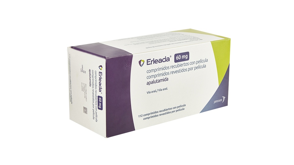 ERLEADA 60 mg COMPRIMIDOS REVESTIDOS POR PELÍCULA