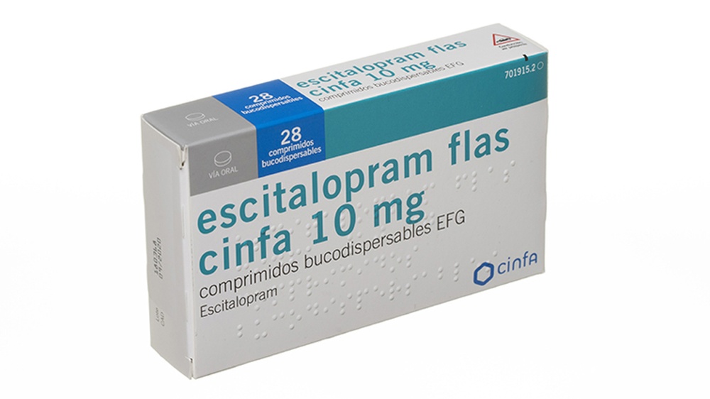 ESCITALOPRAM FLAS CINFA 10 mg COMPRIMIDOS ORODISPERSÍVEIS