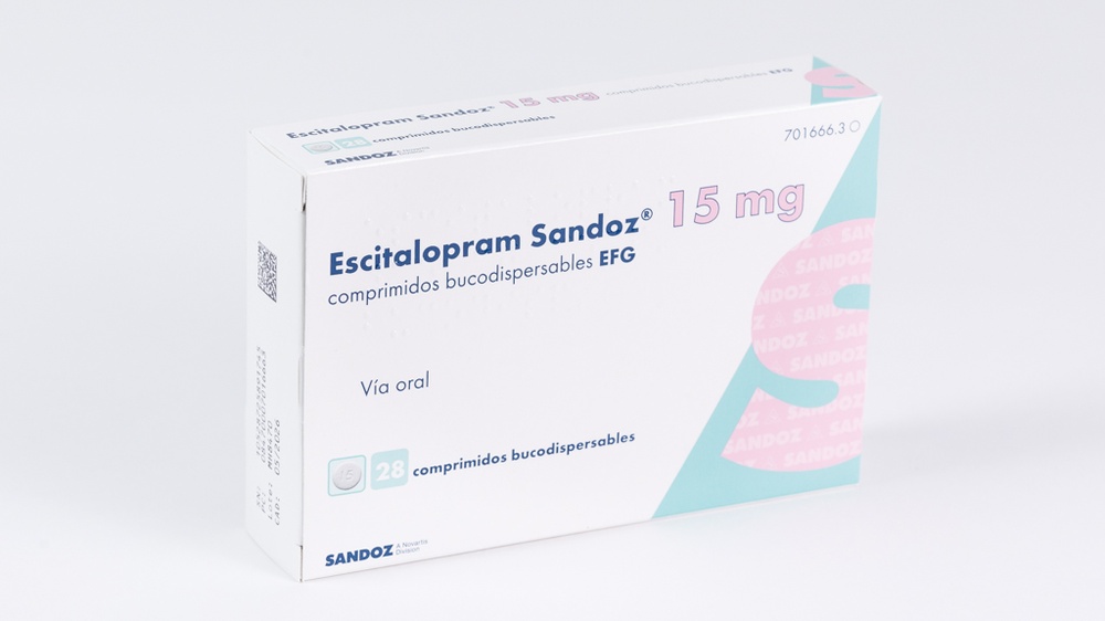 ESCITALOPRAM SANDOZ 15 mg COMPRIMIDOS ORODISPERSÍVEIS