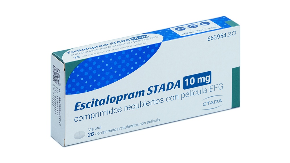 ESCITALOPRAM STADA 10 mg COMPRIMIDOS REVESTIDOS POR PELÍCULA