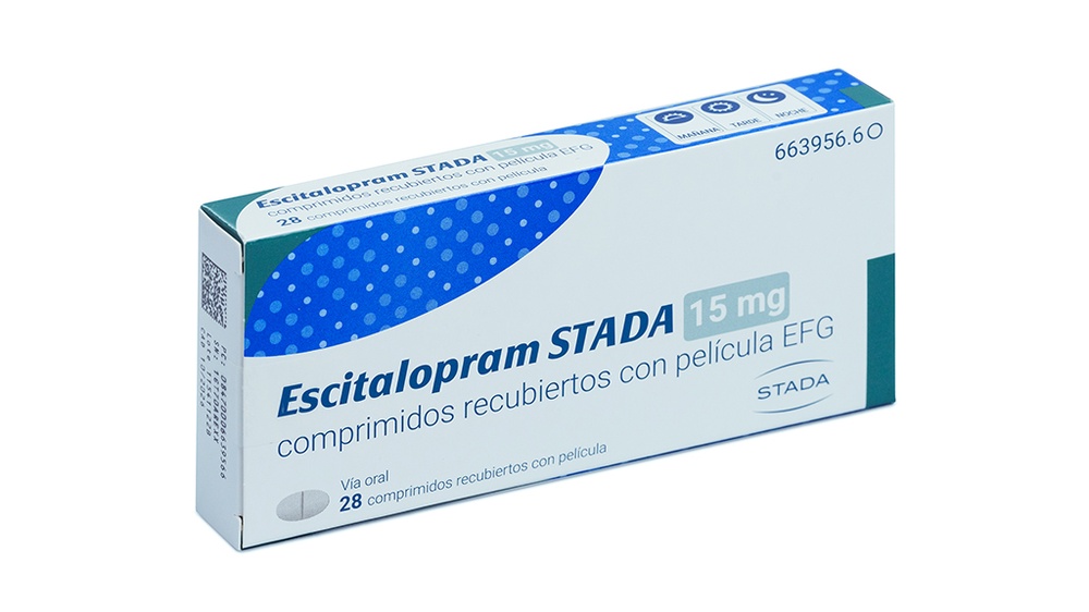 ESCITALOPRAM STADA 15 mg COMPRIMIDOS REVESTIDOS POR PELÍCULA