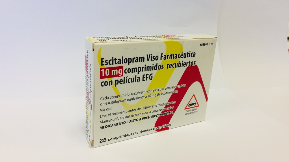 ESCITALOPRAM VISO FARMACEUTICA 10 mg COMPRIMIDOS REVESTIDOS POR PELÍCULA