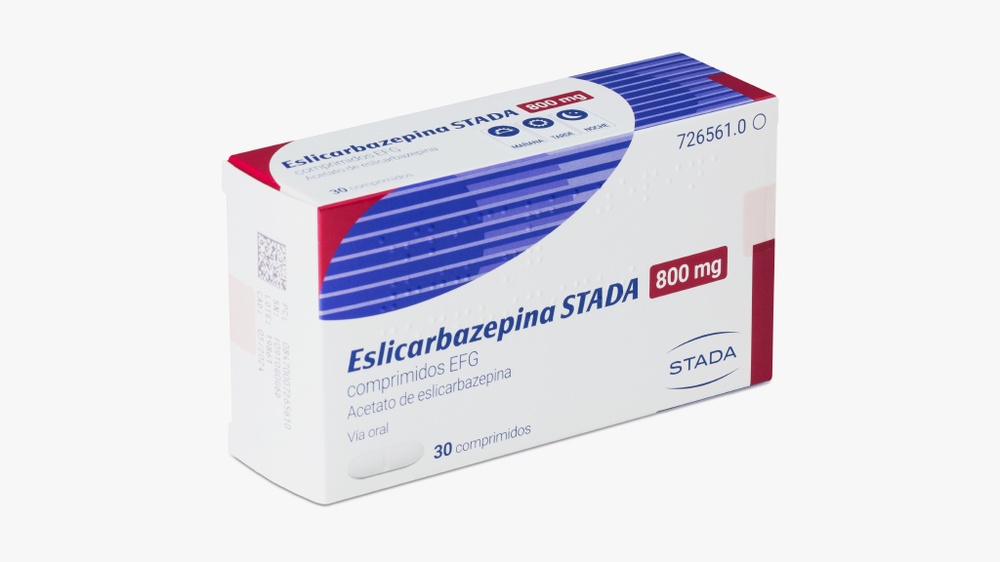 ESLICARBAZEPINA STADA 800 mg COMPRIMIDOS