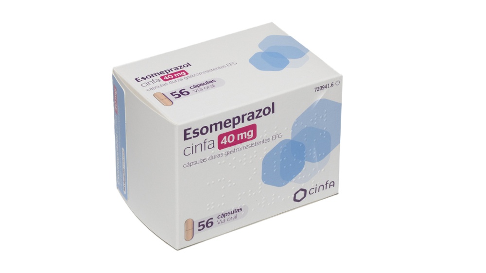 ESOMEPRAZOL CINFA 40 mg CÁPSULAS DURAS GASTRO-RESISTENTES