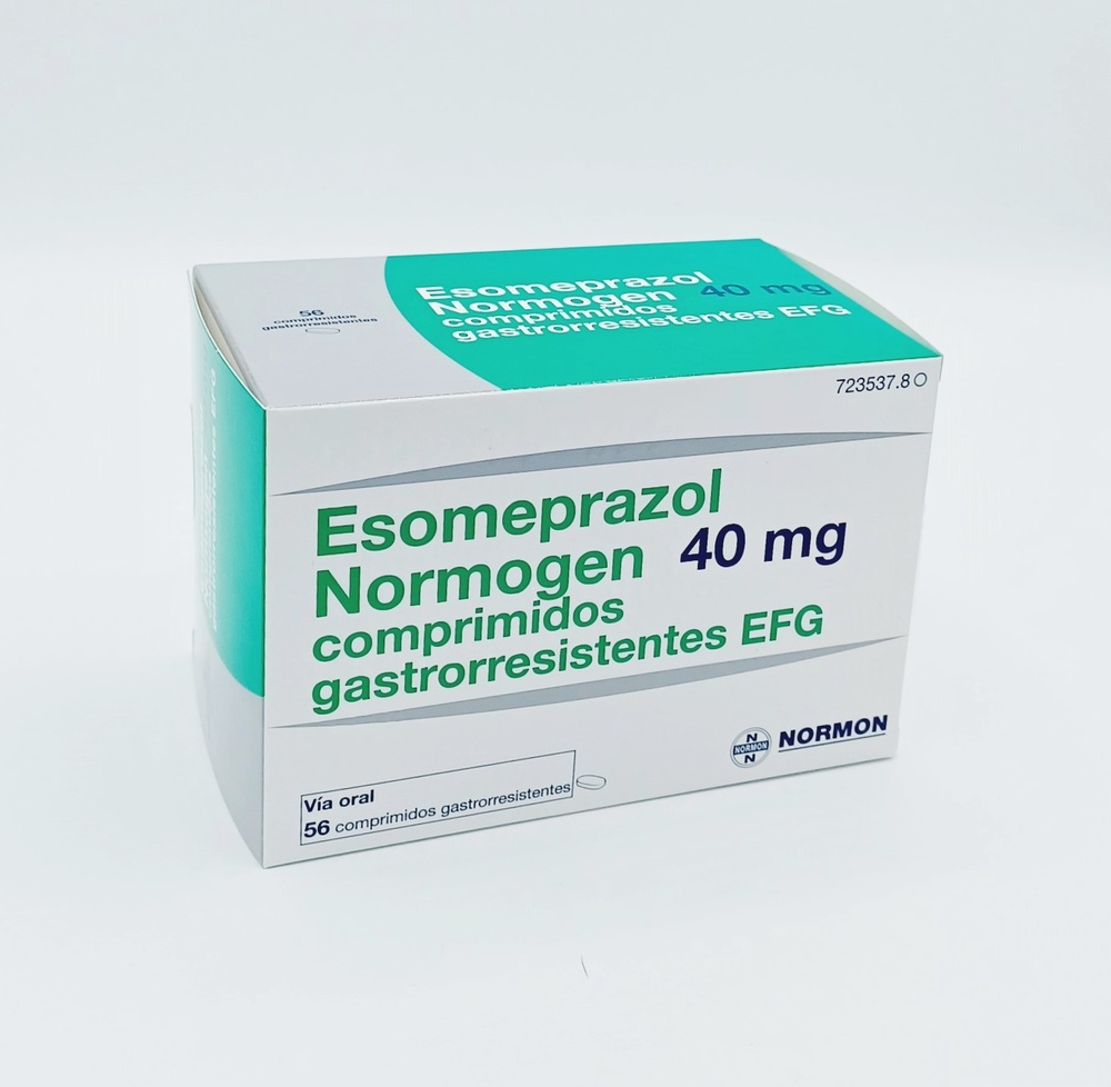 ESOMEPRAZOL NORMOGEN 40 mg COMPRIMIDOS GASTRO-RESISTENTES