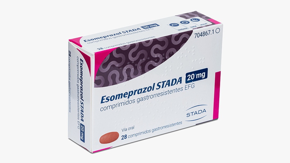 ESOMEPRAZOL STADA 20 mg COMPRIMIDOS GASTRO-RESISTENTES