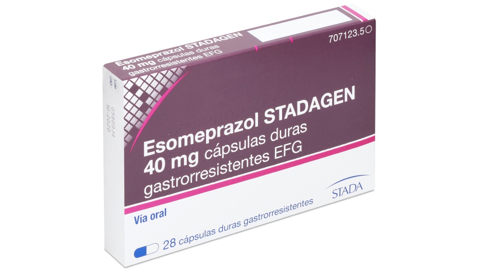 ESOMEPRAZOL STADA 40 mg CÁPSULAS DURAS GASTRO-RESISTENTES