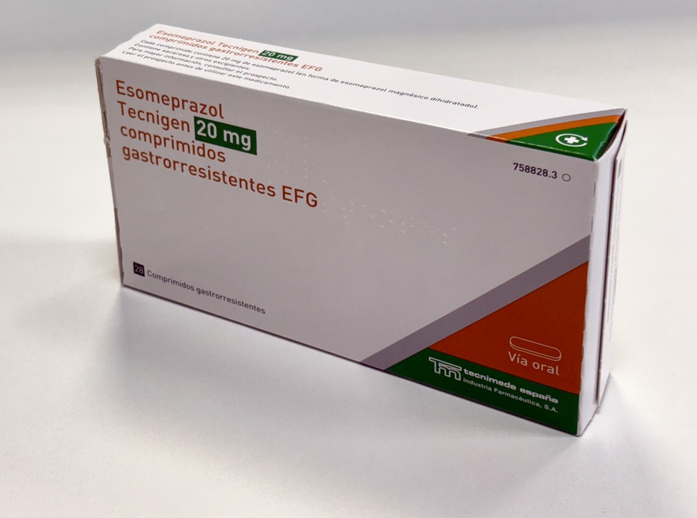 ESOMEPRAZOL TECNIGEN 20 mg COMPRIMIDOS GASTRO-RESISTENTES