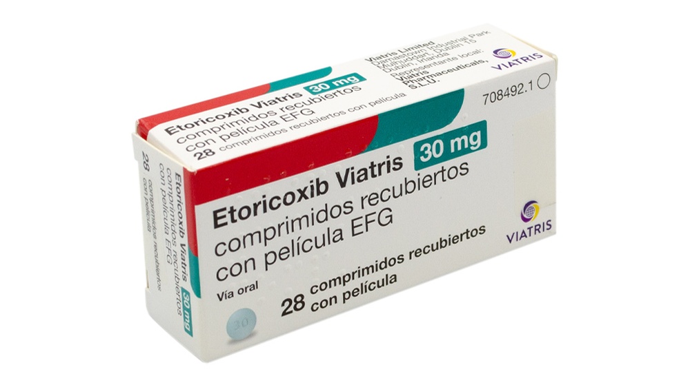ETORICOXIB VIATRIS 30 mg COMPRIMIDOS REVESTIDOS POR PELÍCULA