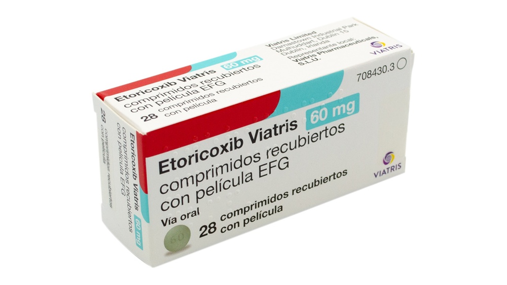 ETORICOXIB VIATRIS 60 mg COMPRIMIDOS REVESTIDOS POR PELÍCULA